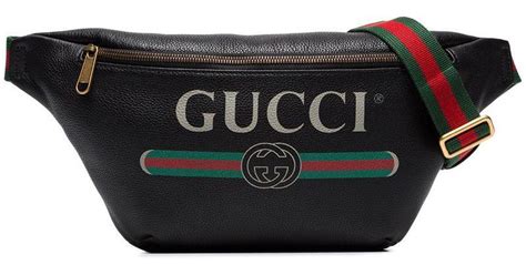 gucci black fake logo print leather cross-body bag|unisex gucci crossbody.